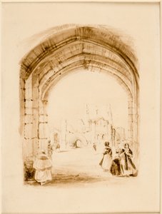 Tynemouth door Thomas Miles Richardson